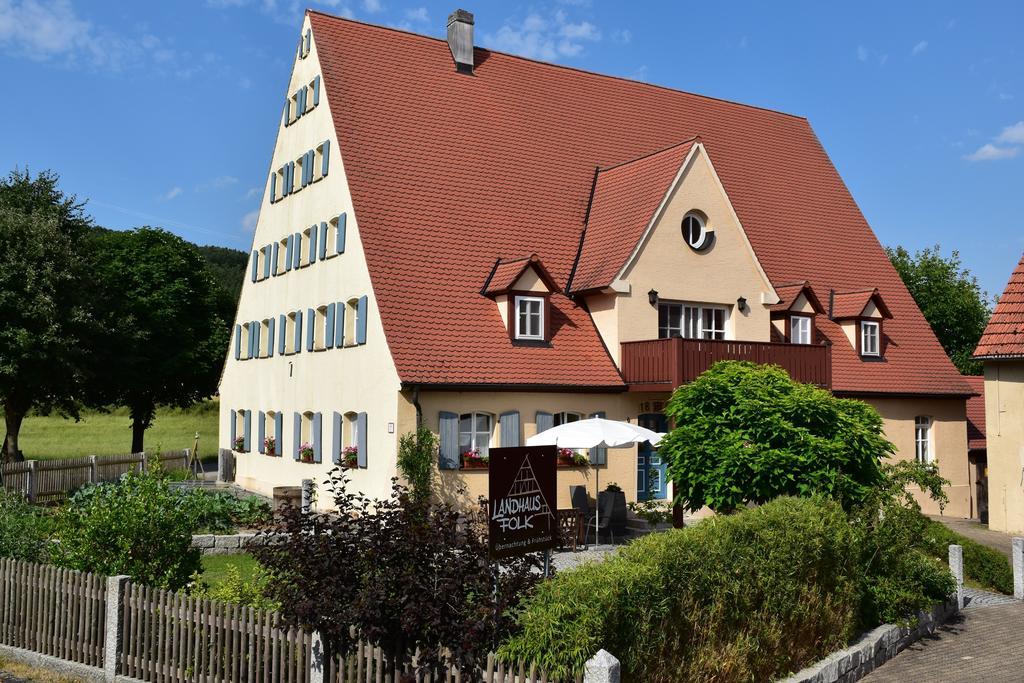 Landhaus Folk Hotel Pleinfeld Buitenkant foto